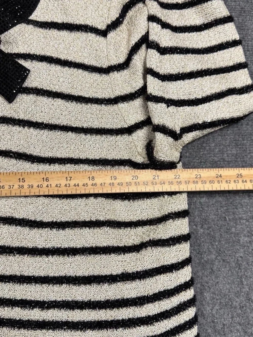 St. John Couture striped evening jacket Size 16 NWT